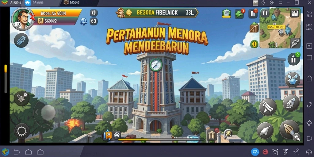 Gameplay Tower Defense yang seru dan menarik di 33L.