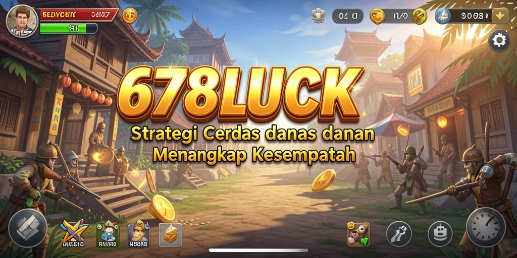 Screenshot menunjukkan gameplay strategis yang penuh tantangan.