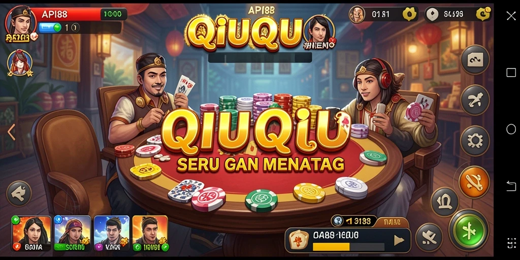 Gameplay seru dan menantang dalam API88 QiuQiu.