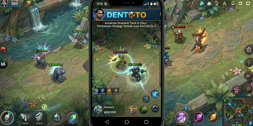 Tampilan menarik dari gameplay DENTOTO dalam kategori SLG.