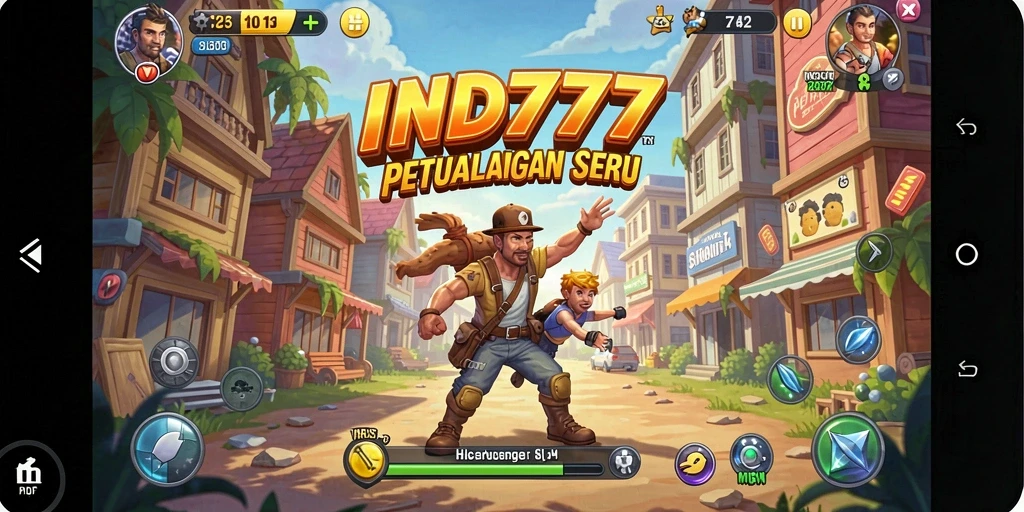 Tampilan gameplay IND777 yang seru dan menantang.