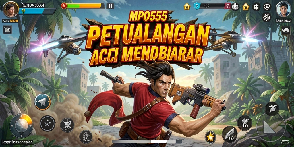 Tampilan aksi mendebarkan di MPO555 saat pertarungan berlangsung.
