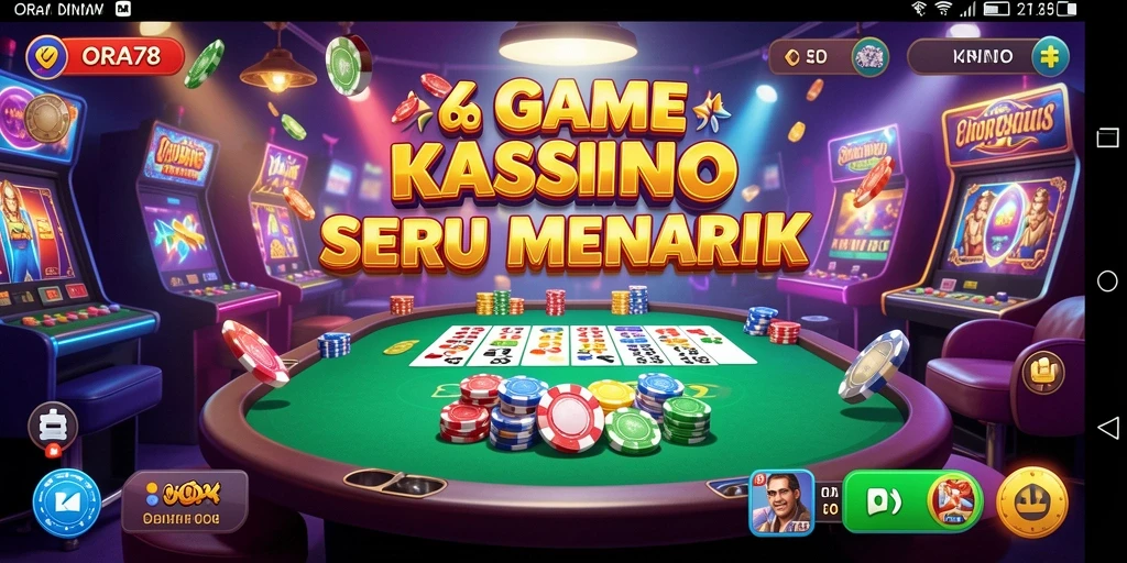 Tampilan menarik dalam permainan Kasino ORA78