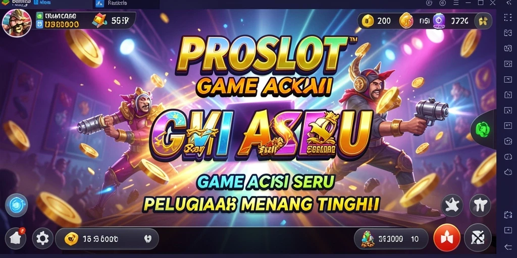 Tampilan gameplay seru dan mendebarkan dari PROSLOT.