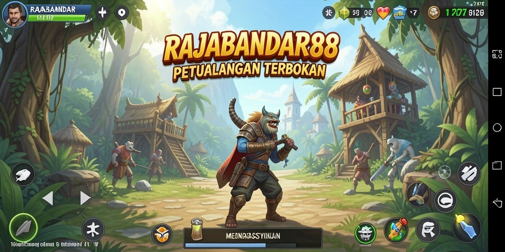 Screenshot utama menampilkan momen seru dalam gameplay Open World.