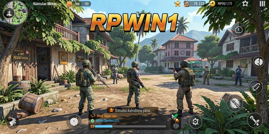 Tampilkan gameplay seru RPWIN1 dengan berbagai pilihan interaksi.