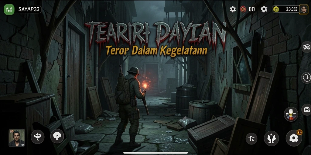 Gameplay menegangkan dengan suasana Horror yang mencekam.