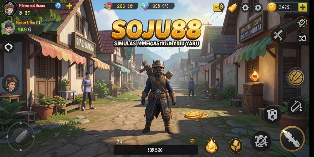 Screenshot gameplay SOJU88 menampilkan momen seru dan interaksi menarik dalam simulasi.