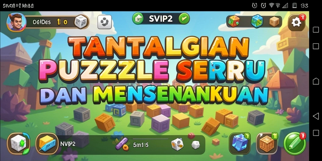 Gameplay SVIP2 yang menantang dan menyenangkan dengan berbagai teka-teki.
