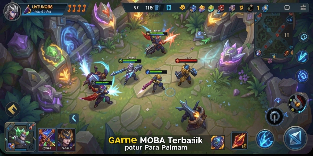 Gameplay seru dan karakter unik di UNTUNG88