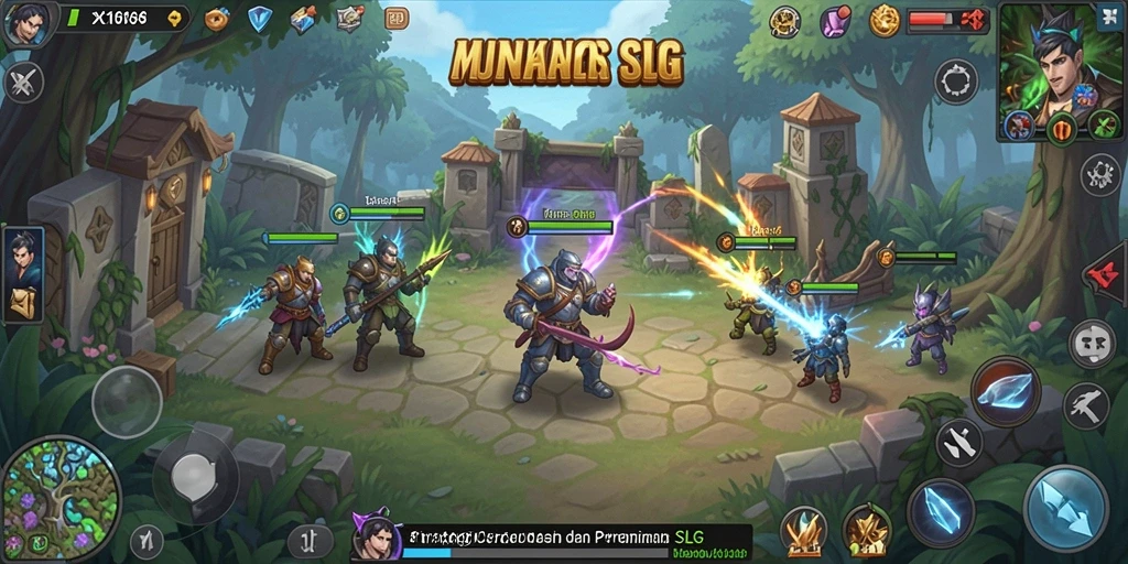 Gameplay menarik dalam X168 dengan strategi dan pertempuran yang mendebarkan.